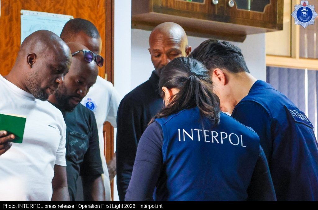 INTERPOL Operational Support Team deployed in Eswatini